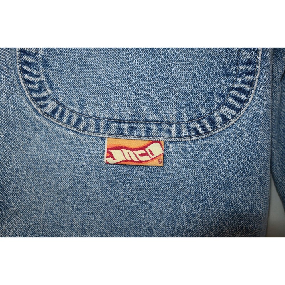 JNCO Jeans Shorts Flamehead Baggy Skater Y2k Youth 25 - Picture 7 of 9